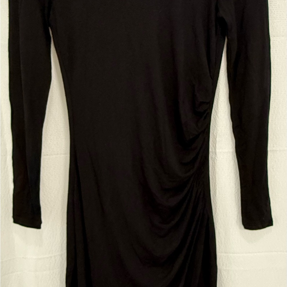 Nordstrom Long Sleeve Black Dress